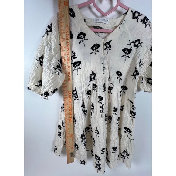 Zara Crepe Floral Dress - Picture 6 of 12